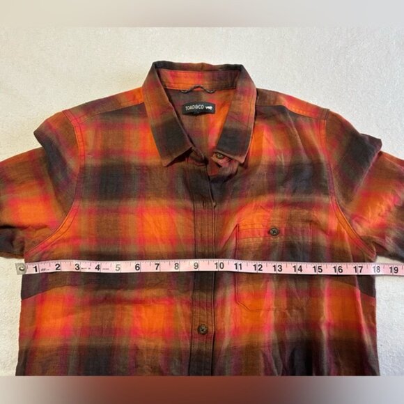 Toad&Co Re-Form Flannel Plaid Shirtdress - Picture 9 of 9